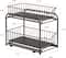 2-Tier Stackable Sliding Basket Cabinet Organizers, 2ct.